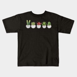 Succulents Kids T-Shirt
